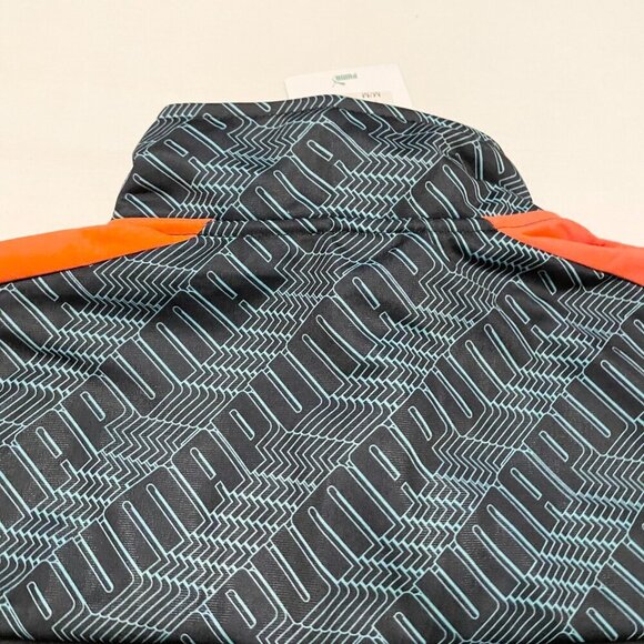 Puma Track Jacket Zip Up Kids Boys Medium 10-12 Sweater - Picture 14 of 16